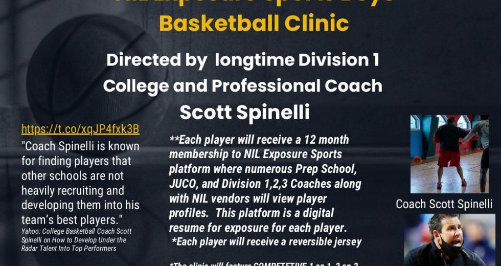 Recruiting camp with coach scott Spinelli
